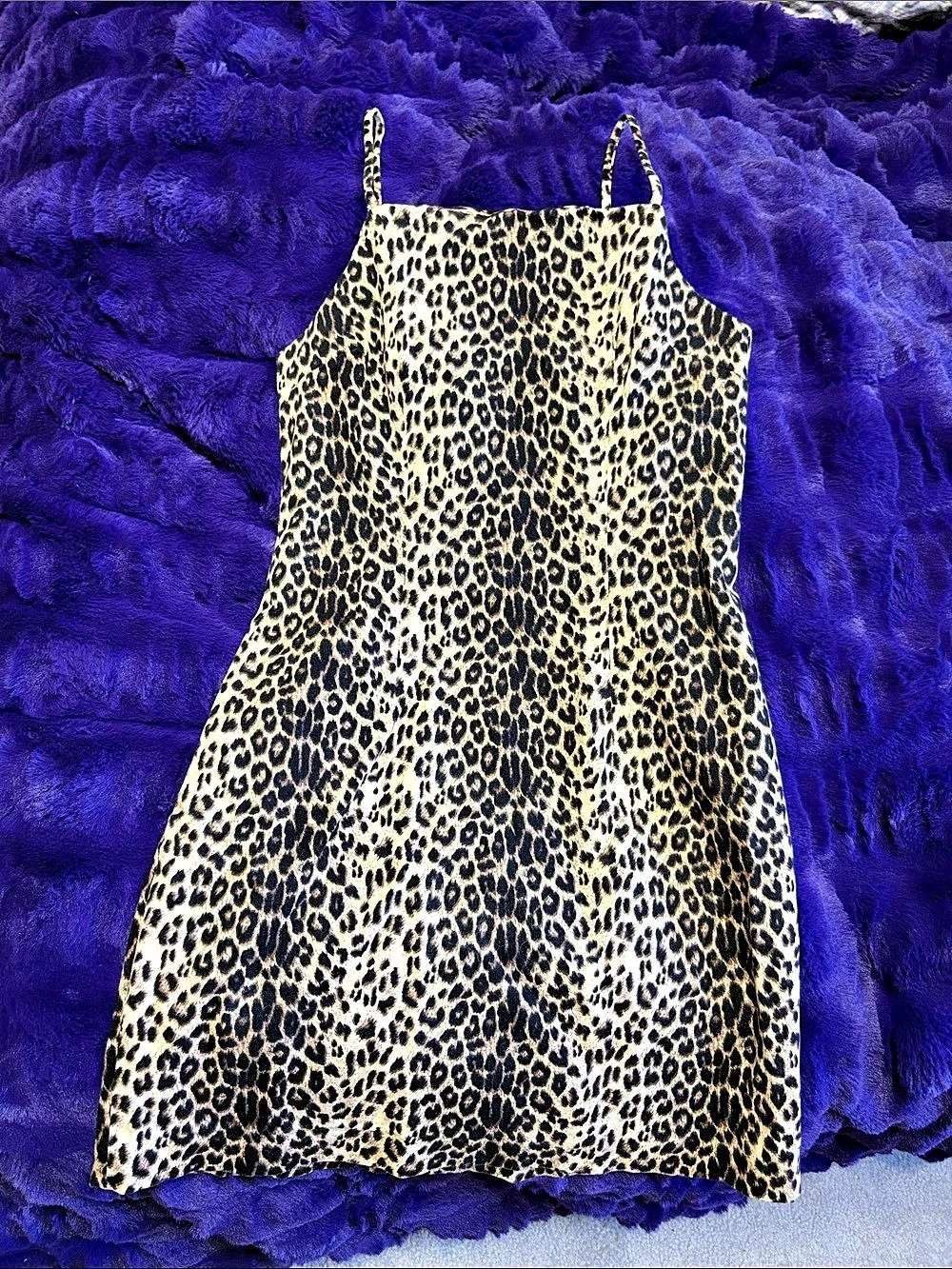 Vintage Formula X Leopard Print Dress